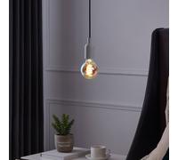 EGLO LED E27 4W G80 2.000K filamento iridiscente dim