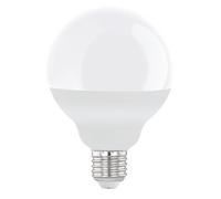 Eglo LED E27 bombilla de globo, lámpara LED, 11,8 vatios (equivalente a 75 vatios), 1055 lúmenes, blanco neutro, 4000 Kelvin, bombilla G95, diámetro 9,5 cm