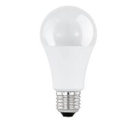 Eglo LED E27 día y noche, bombilla con sensor, foco con detector de movimiento y luz nocturna, 9 W (equivalente a 60 W), 830 lúmenes, luz blanca cálida, 2700k, foco A60, Ø 6 cm