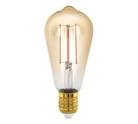 Eglo LED E27 regulable, bombilla Golden Vintage, luz para iluminación retro