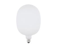Eglo LED Big Tamaño E170 Oval 4,5W = 40W E27 Blanco Ópalo 470lm Cálido 2700K [EEK: F]