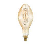EGLO LED E27 regulable, bombilla vintage ámbar GRAN TAMAÑO Ø 14 cm