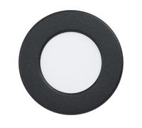 Eglo LED empotrable Fueva 5, Ø 8,6 cm, foco LED de acero con pantalla