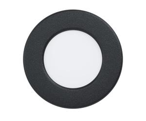 Eglo LED empotrable Fueva 5, Ø 8,6 cm, foco LED de acero con pantalla