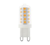 Eglo LED G9 regulable, lámpara con base pin, bombilla enchufable de 3 vatios (corresponde a 30 vatios), 320 lúmenes, iluminante de mazorca blanco neutro, 4000k, foco pin Ø 1,6 cm