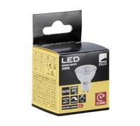 Eglo LED GU10 regulable, LED spot, bombilla reflectora 5 vatios (corresponde a 50 vatios), 345 lúmenes, iluminante blanco cálido, 3000k, foco Ø 5 cm