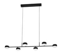 Eglo LED lámpara colgante Clavellina para comedor, luminaria de 6 luces