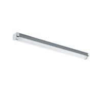 Eglo LED lámpara de espejo Tragacete 1, iluminación de baño de metal en plata, blanco e cromo, antihumedad, blanco neutro, IP 44, L 60 cm