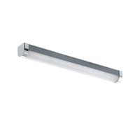 Eglo LED lámpara de espejo Tragacete 1, iluminación de baño de metal en plata, blanco e cromo, antihumedad, blanco neutro, IP 44, L 45 cm