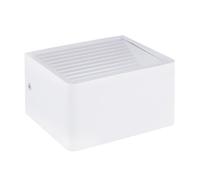 Eglo LED lámpara de pared exterior Doninni 1, lámpara exterior de una luz | aplique de aluminio y plástico, color blanco, IP44