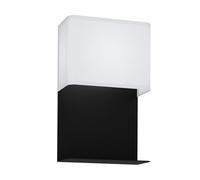 Eglo LED Lámpara de pared Galdakao, aplique de pared de 1 luz con estante