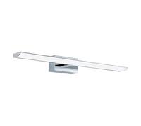Eglo LED lámpara de pared Tabiano, luz para espejo, aplique LED | de metal cromado y plástico blanco, lámpara para baño, luz LED neutra para baño, L 60,5 cm
