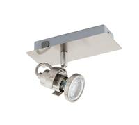 EGLO LED Lámpara de Pared Tukon 3, aplique metálico para salón