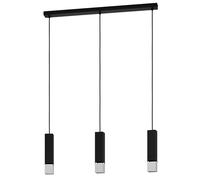 Eglo LED lámpara de suspensión Butrano, de 3 luces minimalista, iluminación