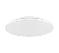 Eglo LED lámpara de techo Crespillo, iluminación de superficie de 1 luz, luz de plástico, cocina en blanco, lámpara de superficie LED blanca neutra, diámetro 38 cm