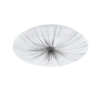 EGLO LED lámpara de techo Nieves, Ø 41 cm, efecto cristal lámpara de techo