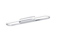 Eglo LED lámpara de techo ovalada Conivarena, iluminación para salón, metal