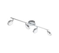 Eglo LED Lámpara de techo Salto, lámpara de techo con 4 luces, foco