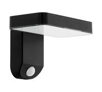 Eglo LED Lámpara exterior Pastion, lámpara de pared solar negra
