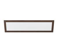 Eglo LED panel Piglionasso, con marco decorativo de madera, lámpara