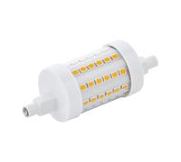 Eglo LED R7S regulable, lámpara de varilla con iluminación de 360°, 8 vatios (corresponde a 68 vatios), 950 lúmenes, luz de varilla blanco cálido, 2700k, iluminante Ø 2,9 cm, 7,8 cm