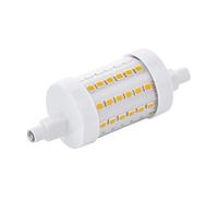 Eglo LED R7S regulable, lámpara de varilla con iluminación de 360°, 8 vatios (corresponde a 68 vatios), 950 lúmenes, luz de varilla blanco cálido, 2700k, iluminante Ø 2,9 cm, 7,8 cm