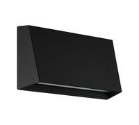 Eglo LED Spongano Aplique para exteriores, iluminación para pared exterior, lámpara de pared de exteriores, de aluminio en antracita y vidrio transparente, blanco cálido, IP65