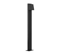 Eglo LED Stagnone Lámpara de pie para exteriores, lámpara de jardín, iluminación para caminos, de metal en negro, incluye bombilla GU10, blanco cálido, IP54