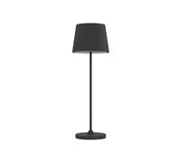 Eglo Leonero Lámpara de mesa inalámbrica con batería, color negro, de metal