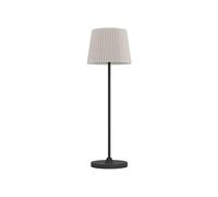 Eglo Leonero Lámpara de mesa inalámbrica con batería, color negro y beis