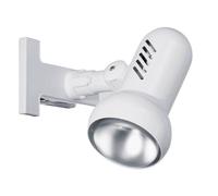 Eglo Manhattan lámpara de lectura de pinza, luminaria para cama y escritorio, iluminador de pinza de metal y plástico en blanco, foco de pinza, luz con casquillo E27