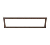 EGLO marco decorativo de madera, accesorio para el panel LED Salobrena 120