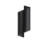 Eglo Montarello Lámpara de pared LED, para exterior, con interruptor DIP, fabricada en metal de color negro, con luz blanca cálida, neutra y fría y protección contra salpicaduras IP44