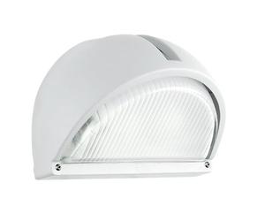 Eglo ONJA Outdoor wall lighting E27 60W Blanco , iluminación al aire libre , Outdoor wall lighting, Blanco, Aluminio, Vidrio, IP44, Patio, Blanco