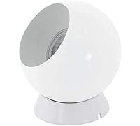 EGLO Petto 1 Lámpara de mesa magnética led, lámpara de metal para salón en blanco, con interruptor, incl. bombilla GU10, blanco cálido
