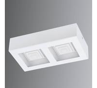 EGLO Plafón LED Ferreros doble blanco