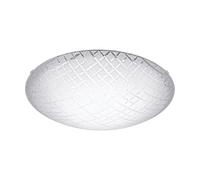 Eglo Plafón Riconto 1, 11 W, Blanco, 3 x 31.5 x 3 cm