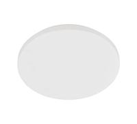 EGLO Pogliola - Lámpara de techo (31 cm de diámetro, LED, 1 foco, acero y plástico), color blanco