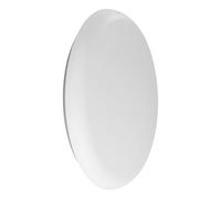 Eglo Porciano Lámpara de pared LED para interior (recargable, con iluminación indirecta, foco magnético con mando a distancia, plástico blanco, blanco cálido y blanco frío, diámetro de 20 cm)