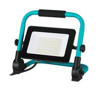 EGLO Proyector LED portátil para construcción, fabricado en aluminio