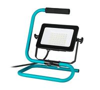 EGLO Proyector LED portátil para construcción, fabricado en aluminio