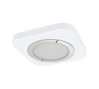 Eglo PUYO lámpara empotrable, 16.5 W, Blanco/Cromo
