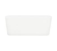 Eglo Rapita Lámpara de techo led, empotrable cuadrada, fabricada en aluminio y plástico blanco, foco empotrable en blanco cálido, 15,5 x 15,5 cm