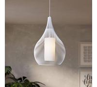 EGLO Razoni 1 lámpara colgante, 1 luz, blanco