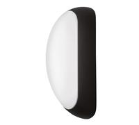 Eglo Riga 3 - Lámpara de exterior 9 W, color plateado