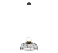 Eglo Roundham Lámpara colgante elegante, adecuada para colocar encima