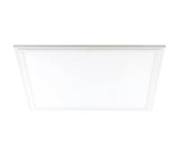 Eglo Salobrena 1 lámpara de techo, panel LED de aluminio y plástico, luminaria de techo en blanco, iluminación de techo en blanco neutro, luz de cocina 45 x 45 cm