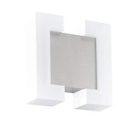 Eglo Sitia, Lámpara LED de pared para exteriores, 2 focos, acero galvanizado y plástico, IP44