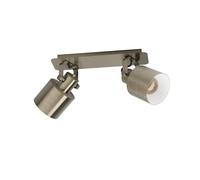 Eglo Southery iluminador de techo, lámpara de 2 luces con foco orientable