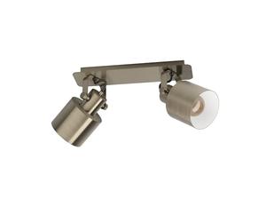 Eglo Southery iluminador de techo, lámpara de 2 luces con foco orientable